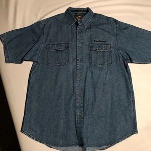 Men’s Denim HD s/s Shirt   EUC